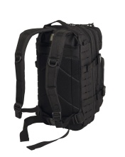 RUCSAC MILITAR MIL-TEC LASER-CUT Marime S 20 litri - Negru - SKU 14002602 - Img 2