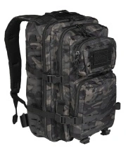 RUCSAC MILITAR MIL-TEC LASER CUT Marime L 36 litri - Dark Camo - SKU 14002780