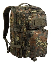 RUCSAC MILITAR MIL-TEC LASER CUT Marime L 36 litri - Flecktarn - SKU 14002721