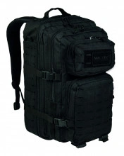 RUCSAC MILITAR MIL-TEC LASER CUT Marime L 36 litri - Negru - SKU 14002702
