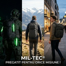 RUCSAC MILITAR MIL-TEC LASER-CUT Marime S 20 litri - Verde Inchis - SKU 14002601 - Img 6