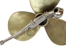 SIFLEE MILTEC - Fluier Marinaresc Bosun Pipe pentru Semnalizare Navală, Cadou Nautic Militar - SKU 16322000 - Img 4
