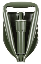 Lopata pliabila tactica MFH cu husa, Cazma Supravietuire Verde - SKU 27034 - Img 2