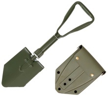 Lopata pliabila militara MFH cu husa plastic rigid - Cazma 27033