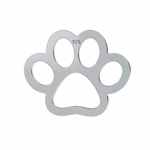 pandant argint 925 labuta caine 15.8 mm