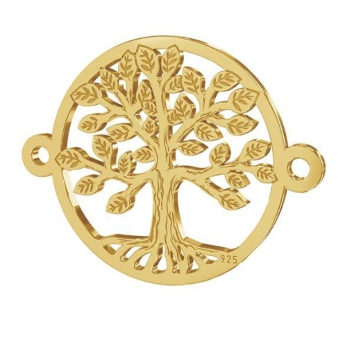 link argint 925 placat cu aur
