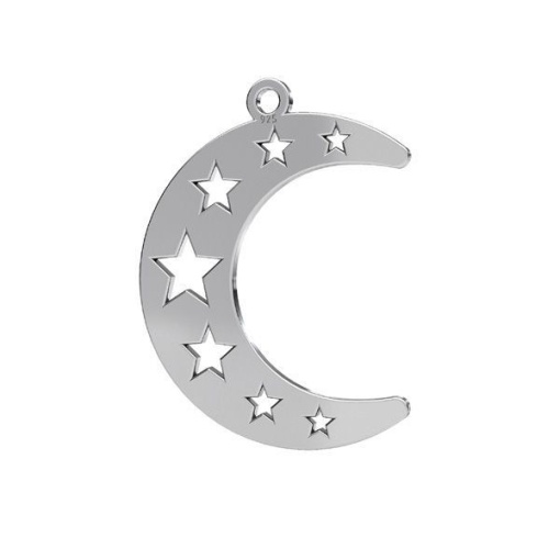 Pandant luna argint 925