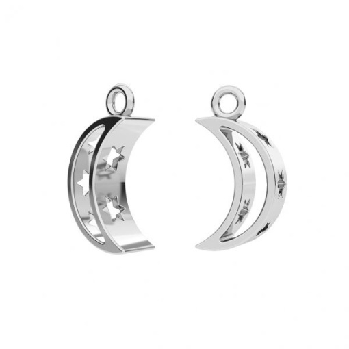 pandant luna, argint 925 15.5*8mm