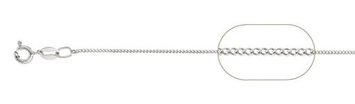 lanț argint gd030 40 cm, greutate 1,37 grame