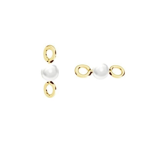 link argint 925 placat cu aur cu perla gavbari