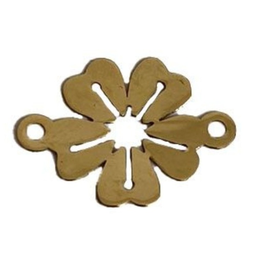 link floare aur 14k 13,2 mm