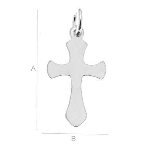 Cruciulita,argint 925 A22,00 mm B10,90 mm