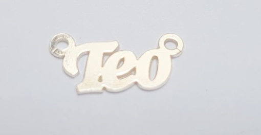 Teo, argint 925 22*7 mm
