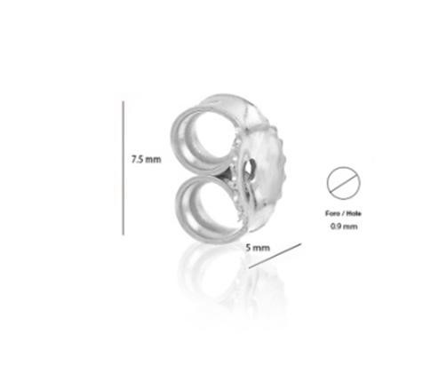 fluturas argint 925, 7.5x 5 mm