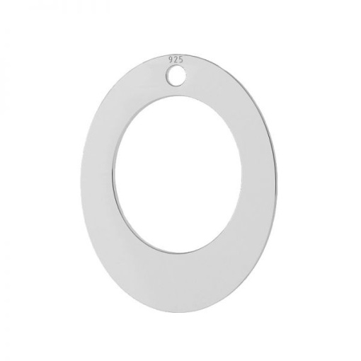 pandant argint 925 oval