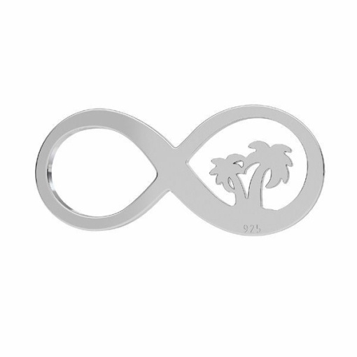 pandant inifinit argint 925 20 mm