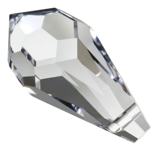 pendant precious drop 7.5 x 15 mm crystal ab