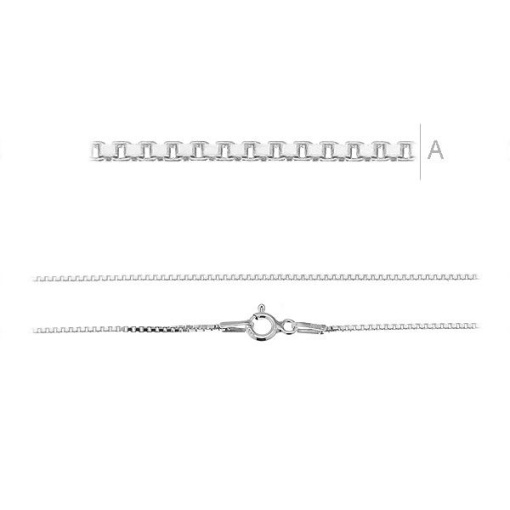 lant argint 925,50 cm, greutate 2,60 grame