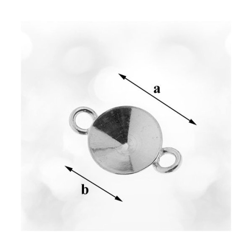 accesoriu, argint 925 a17,00 mm b10,80 mm