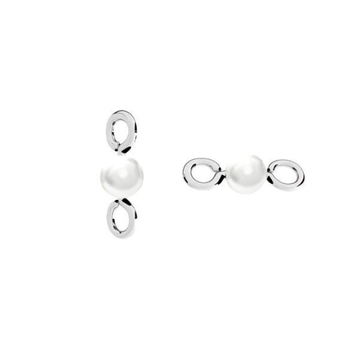Link argint 925 cu perla Gavbari 4 mm