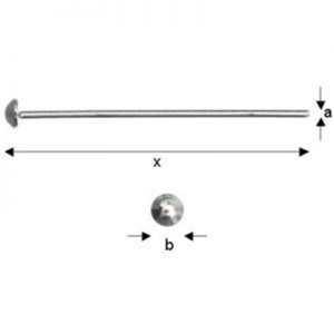 Ac cu capac argint 925, 20 mm, grosime 0,8 mm - Img 2