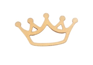 corona de oro de 14 quilates au585