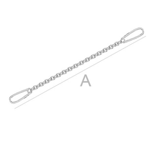 lant prelungitor argint 925, lungime 6 cm - Img 2