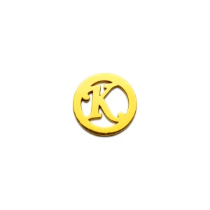 Letras de oro de 14 quilates
