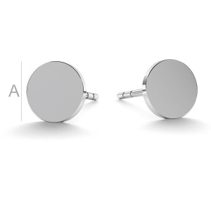 pancake plata 925 ,8mm 1 ud