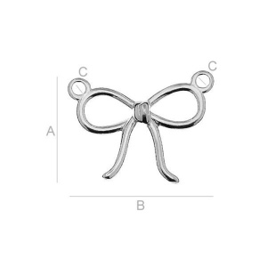 Pendant, 925 sterling silver, 14.8 x 11 mm - Img 2