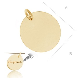 Plata 925, 16,5" chapada en oro - Img 1