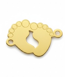 talpite aur 14k placat cu aur de 18k - Img 1