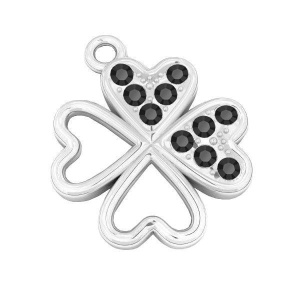 trébol de plata 925