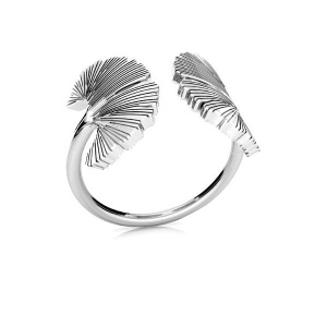 Base de anillo de plata 925 de 14 x 19 mm