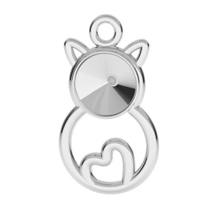 charm argint 925, pisica pentru 1122 6 mm  - Img 2
