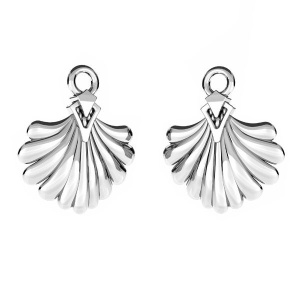 charm concha plata de ley 925