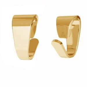Colgante de oro de 8 quilates - Au 333 chapado en oro de 18 quilates