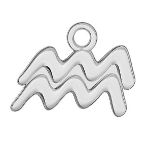 Colgante de plata 925 signo del zodiaco Acuario