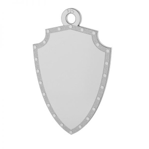 colgante escudo plata 925