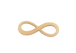 Infinit aur 8K placat 18K, 7,5 mm