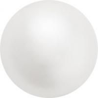 Perla preciosa 4 mm blanca nacarada