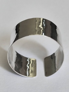 Anillo ajustable plata de ley 925, 12 mm - Img 3