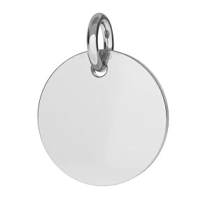 Banut de plata de ley 925 de 15 mm