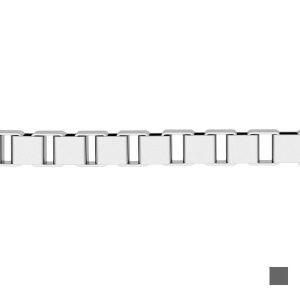 Cadena de plata 925 de 0,8 mm de grosor en rollo veneciano
