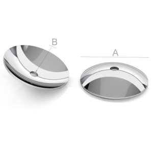 Capacel mărgele argint 925, 8 mm