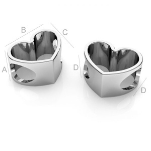 Charm ,argint .925 pentru bratari pandora - Img 1