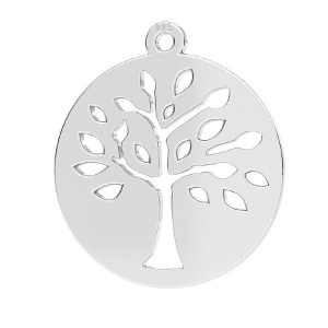 colgante arbol de la vida 16 mm plata 925