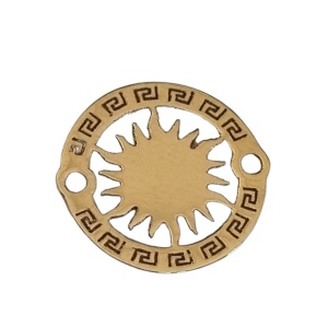 Colgante de oro de 14 quilates chapado en oro de 18 quilates