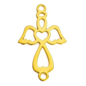 ingeras de oro de 14k  - Img 2