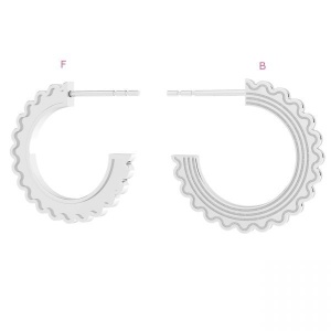 Pendientes de plata 925 - 2 piezas